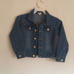 One Step Up Girls Denim Jacket: Size 5/6